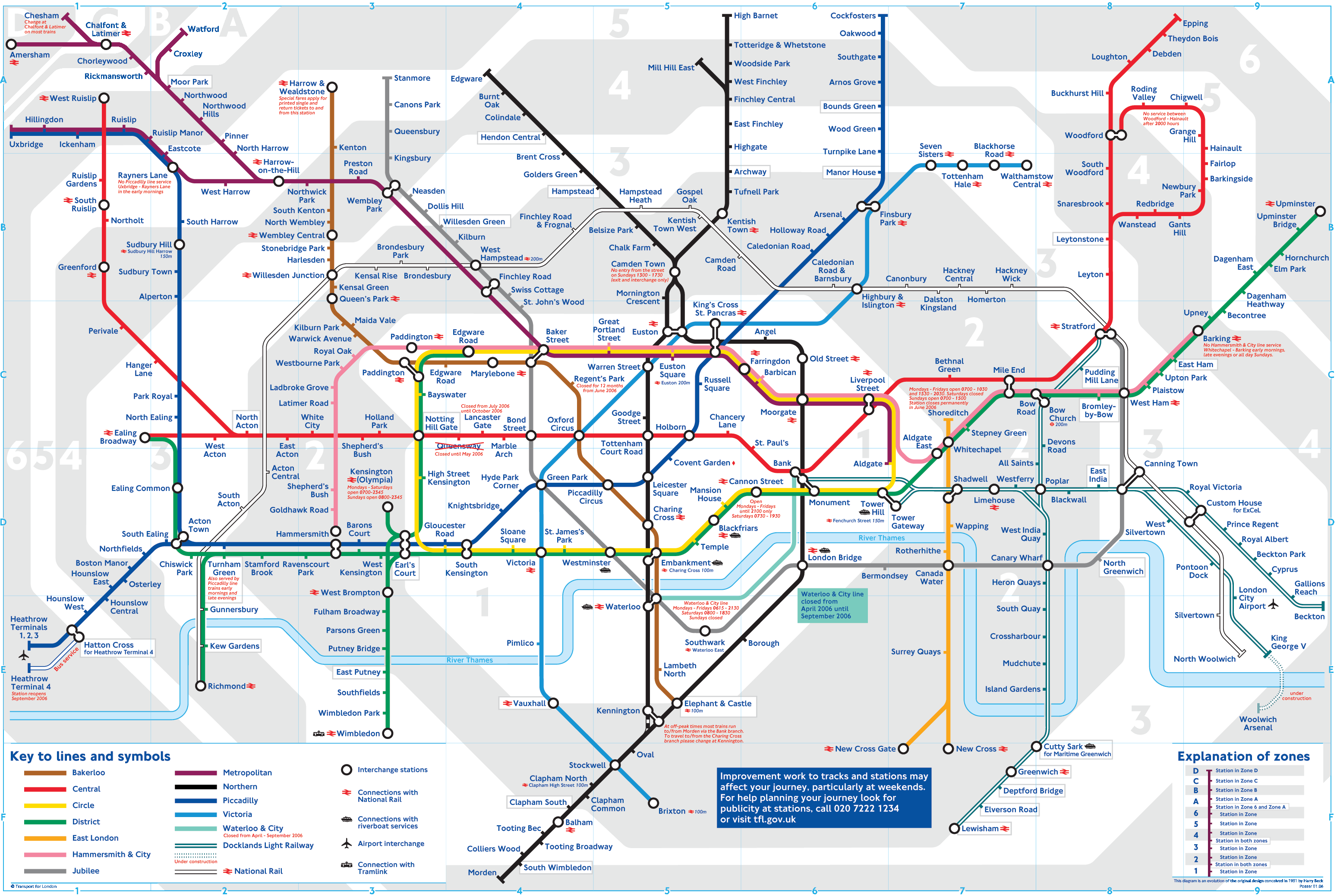 Tube Map London ~ World Countries Map of World Map , Tube And ...